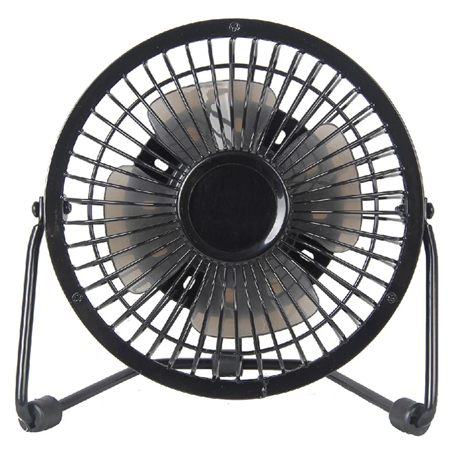 4" Table-Top Fan - USB - 5 V - Assorted Colours 3 4" Table-Top Fan - USB - 5 V - Assorted Colours